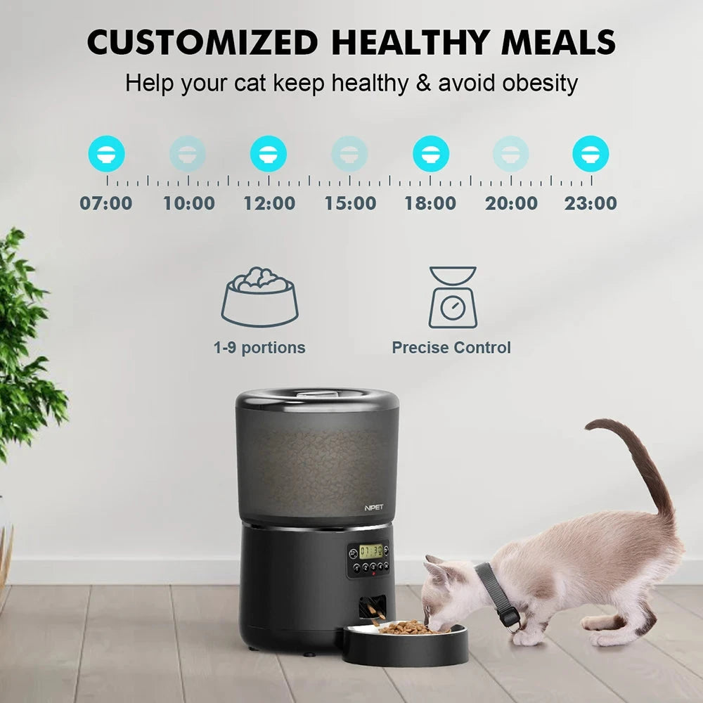 4L Automatic smart pet feeder Ohberri
