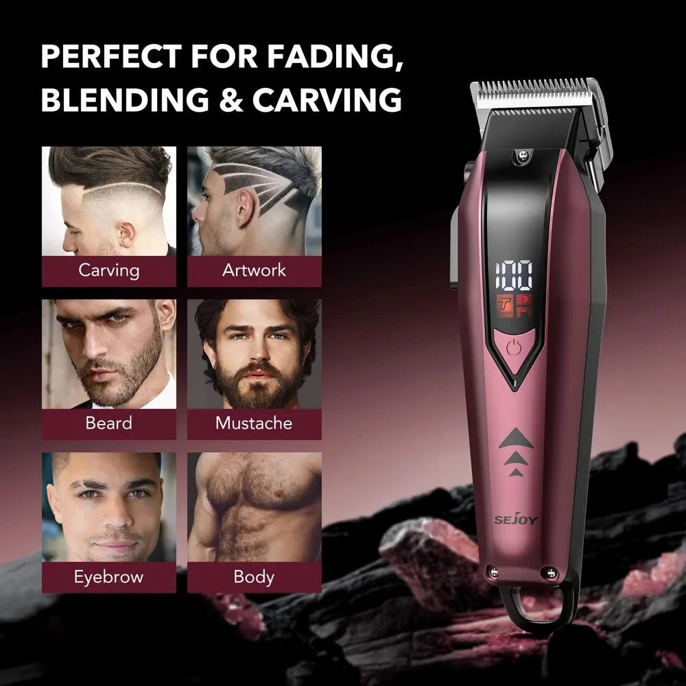 Professional Hair Clippers for Men Trimmers Set Ohberri