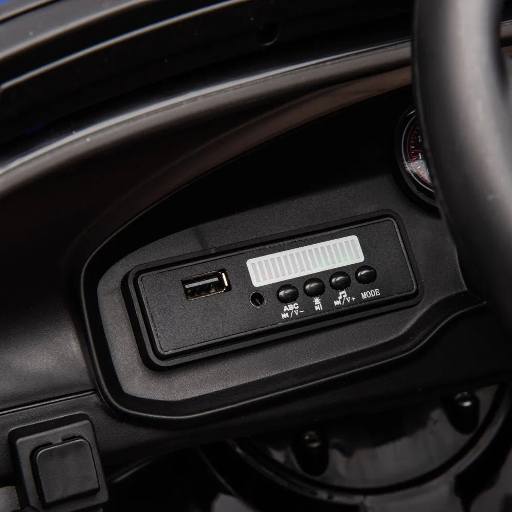 Licensed Dodge Charger,12v Kids ride on police car W/ Remote Control Ohberri