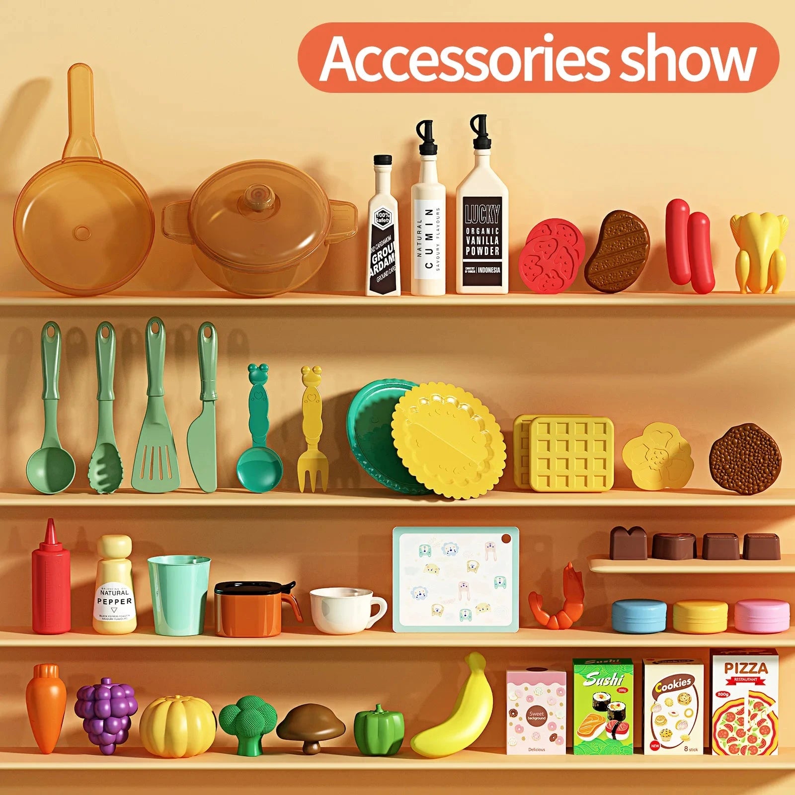 Children play every kitchen toy set Ohberri
