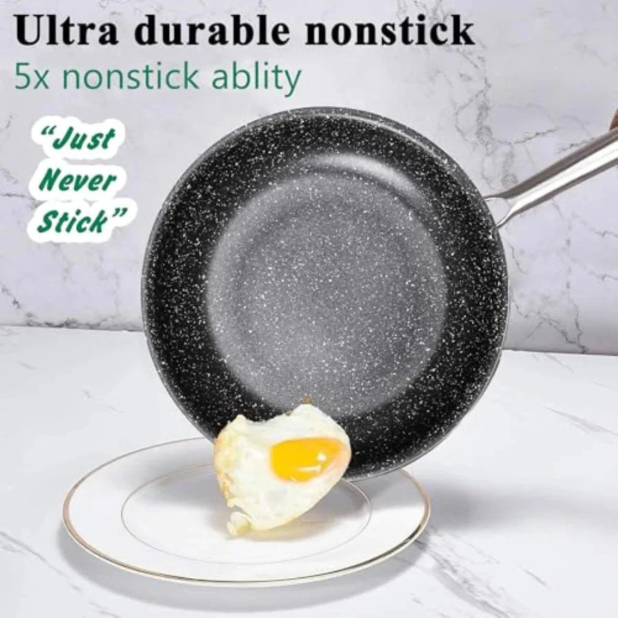 20pcs Pots and Pans Set Non Stick Kitchen Ohberri