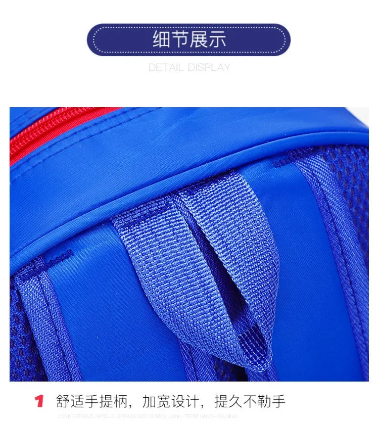 New Children School Bag Boys Girls Spider Man Cartoon Kindergarten Schoolbags Kids Orthopedic Backpacks 4-13 Year - Ohberri