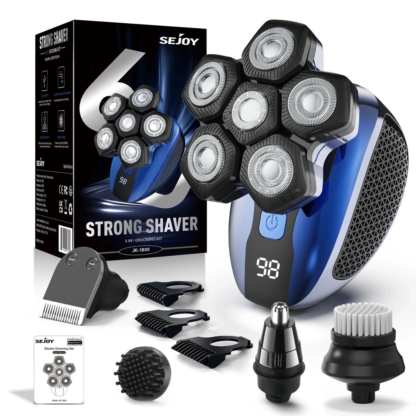 6D Floating Head Shavers for Men Ohberri