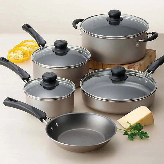 non-stick cookware champagne set lightweight Ohberri