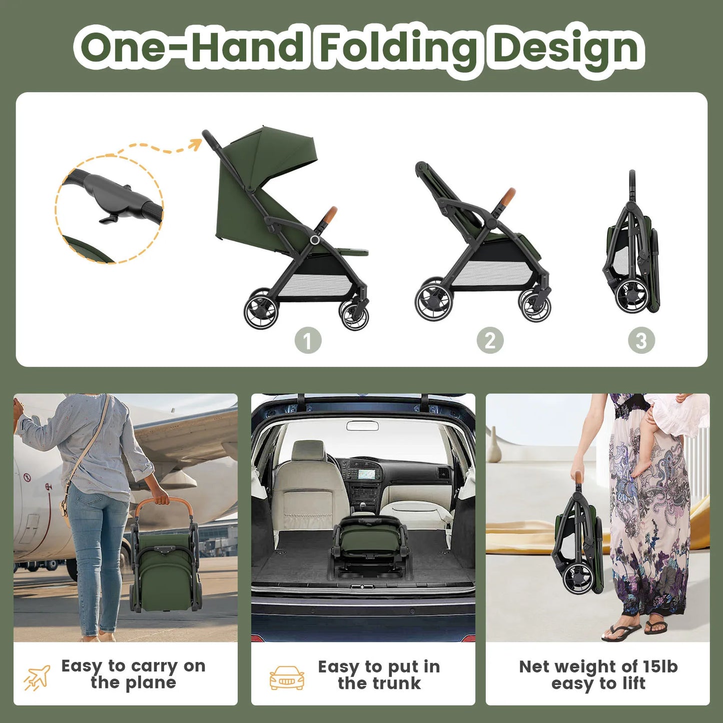 Lightweight stroller - Ohberri