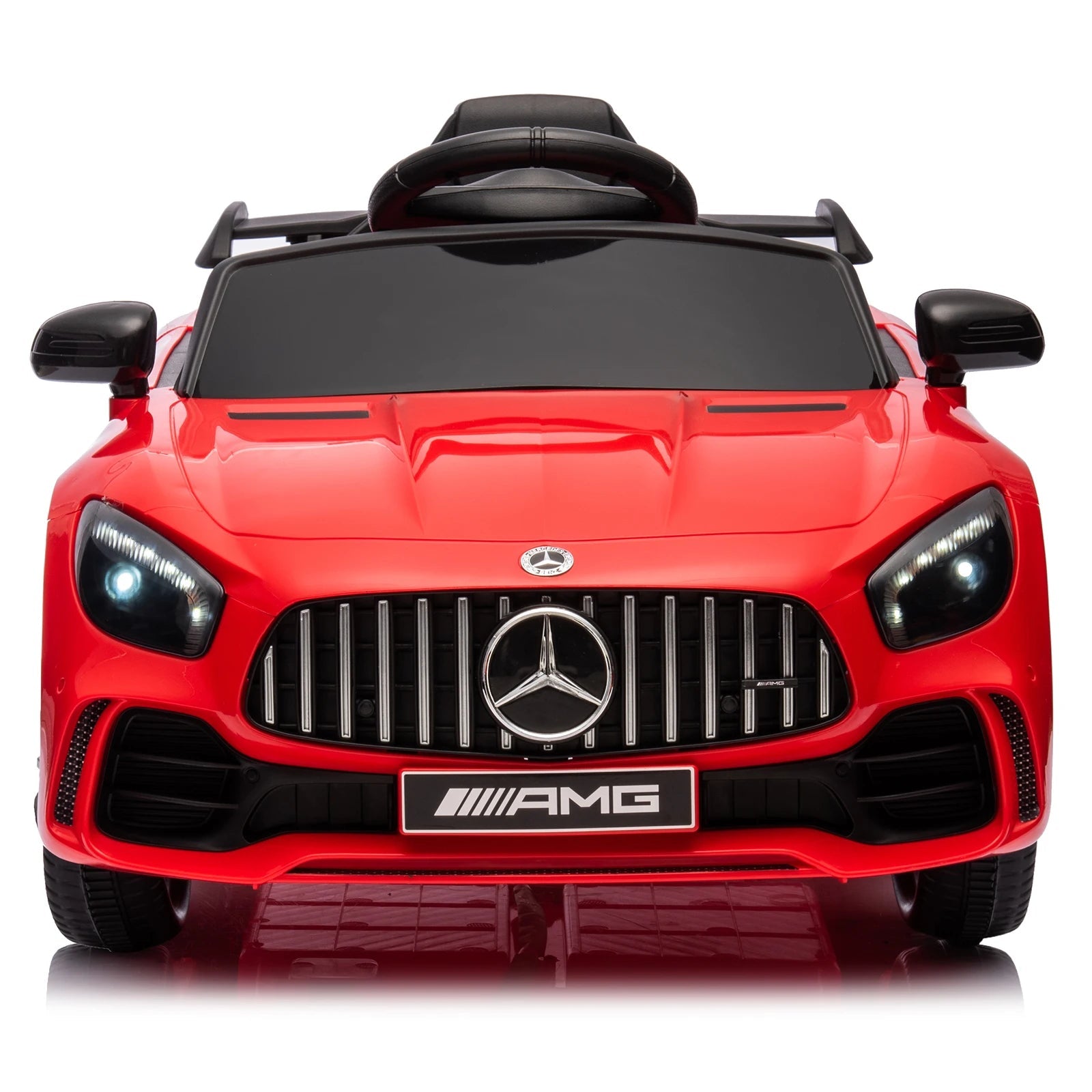 Dual Drive 12V 4.5Ah with 2.4G Remote Control Mercedes-Benz Sports Car Red Ohberri
