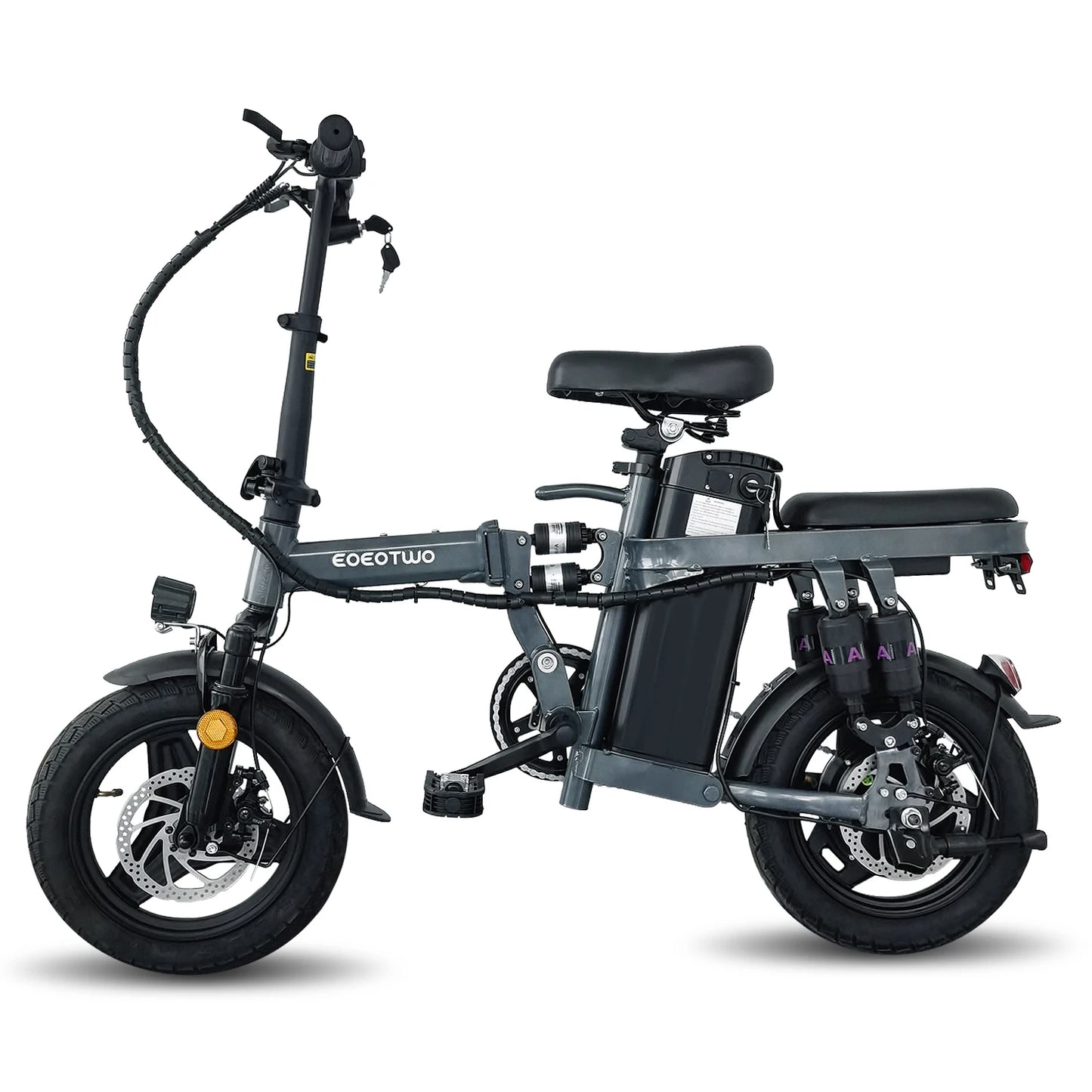Electric Bikes 25MPH 600W Peak Motor,24-32Miles - Ohberri