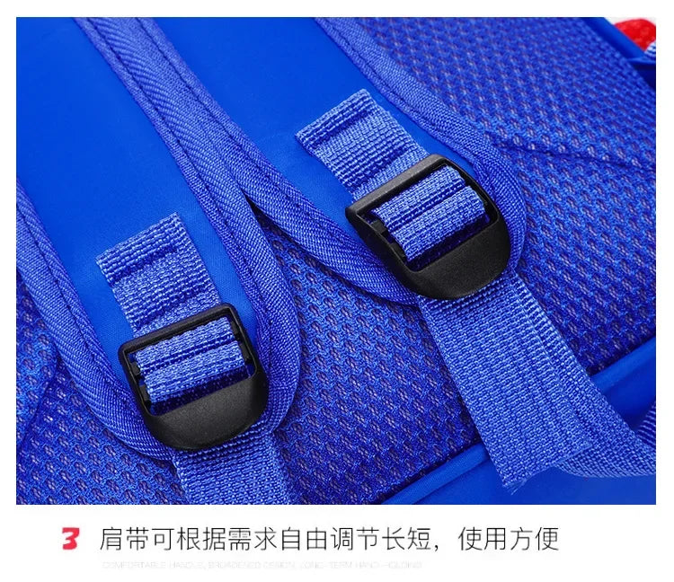 New Children School Bag Boys Girls Spider Man Cartoon Kindergarten Schoolbags Kids Orthopedic Backpacks 4-13 Year - Ohberri