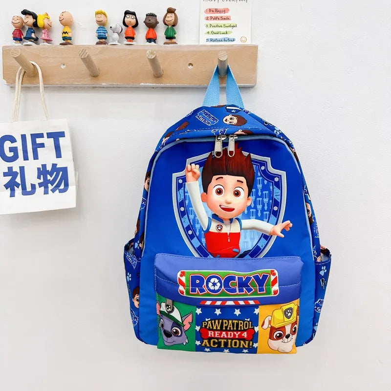 Original PAW Patrol Children School Bag Cute Dogs Fashion Boy Girl Backpack Kids Kindergarten Backpacks Chase Skye Baby Gift - Ohberri