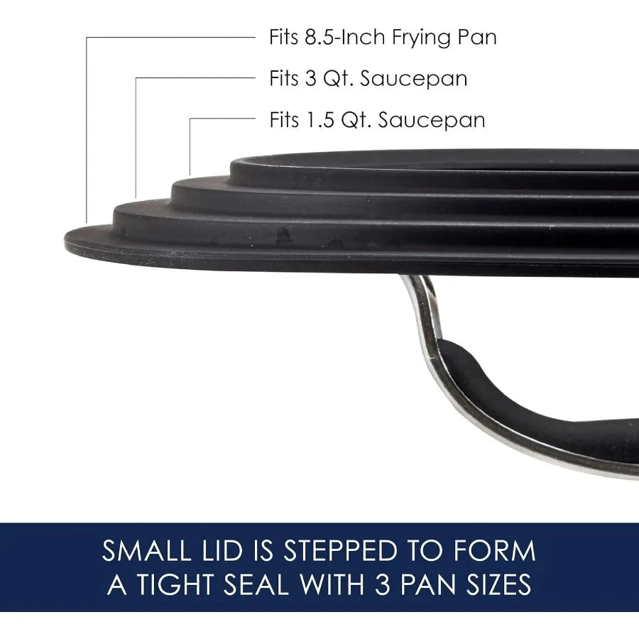 Cook + Create Hard Anodized Nonstick Cookware Pots and Pan Set 10 Piece Black Ohberri