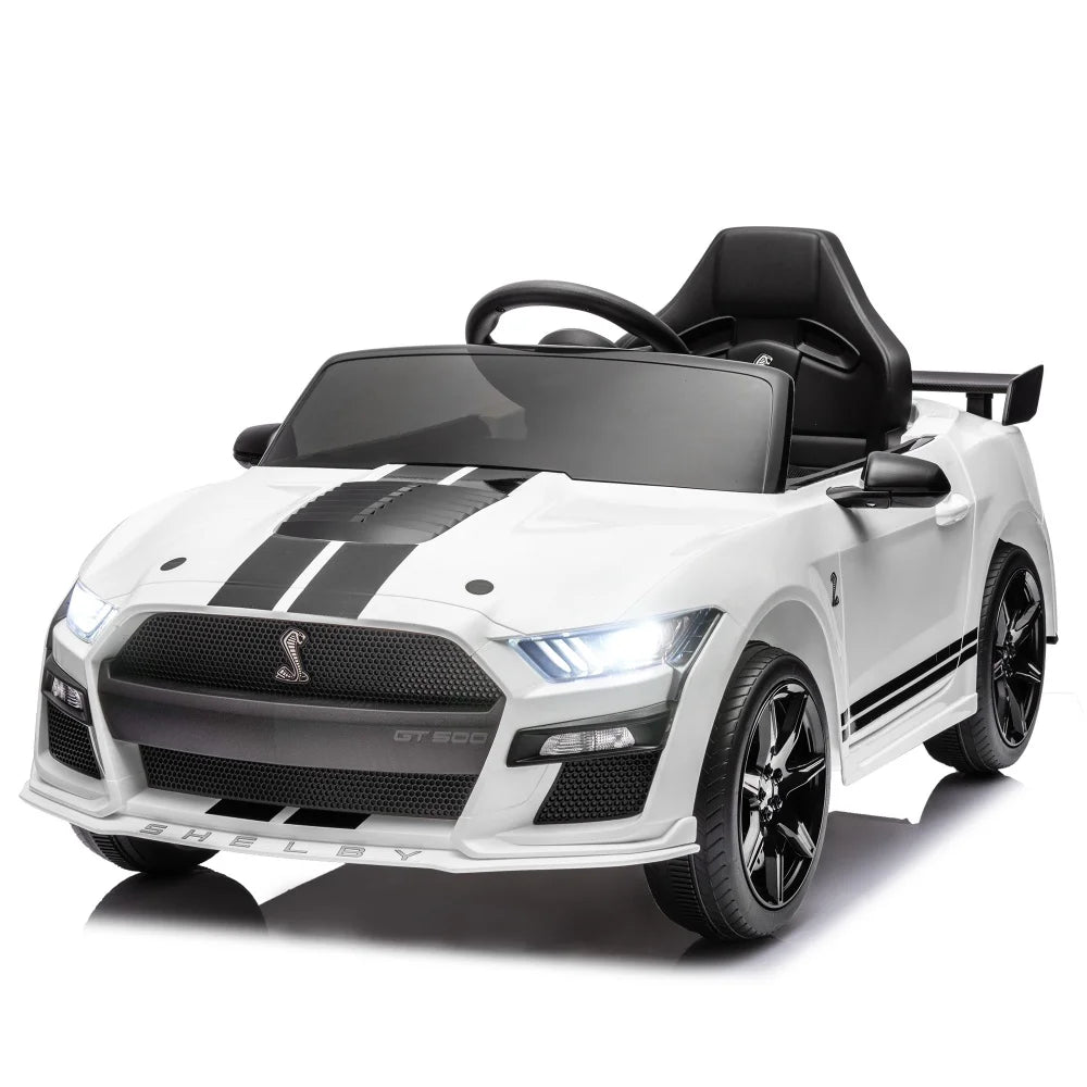 Ride On Kids Car With Remote Controls 12V Battery Powered Electric Single Seat Bluetooth - Ohberri