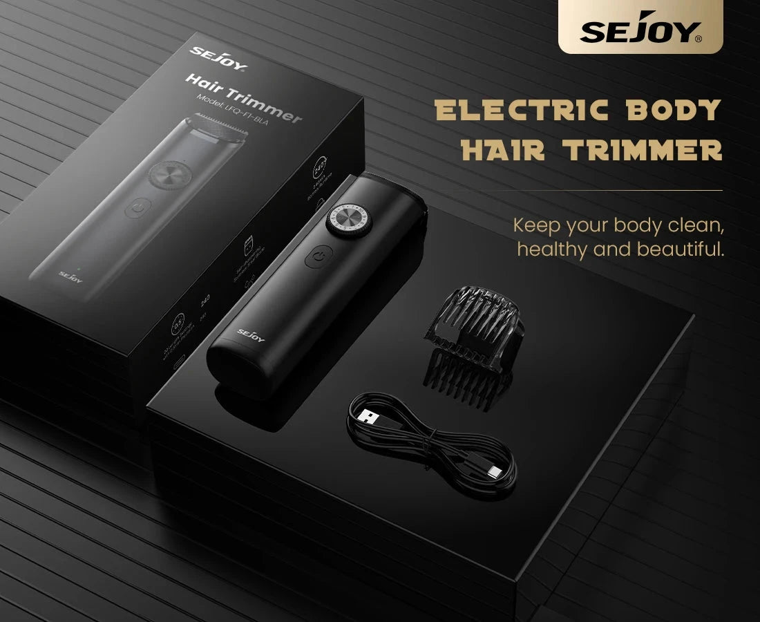 Professional Electric Hair Clippers with Lock Portable Men's Cordless Beard Trimmer Ohberri