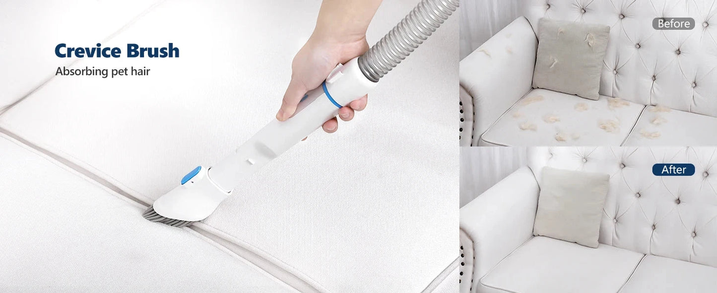 Grooming Kit with 2L Vacuum Suction 99% Pet Hair-Professional with 5 Grooming Tools Ohberri