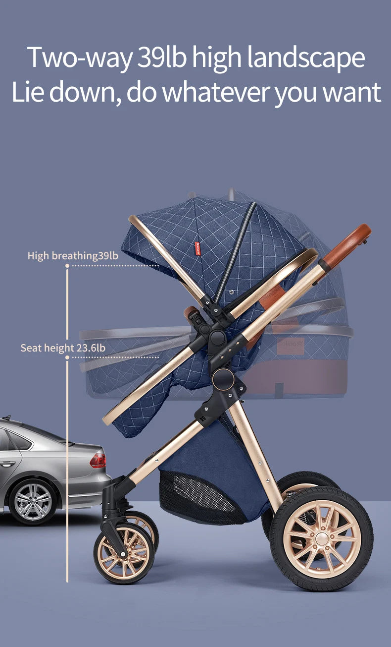 3 in 1 Stroller - Ohberri