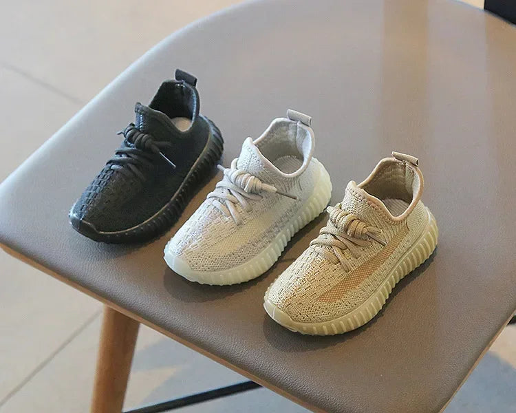 Casual Breathable Soft Bottom Kids Tennis Shoes Ohberri