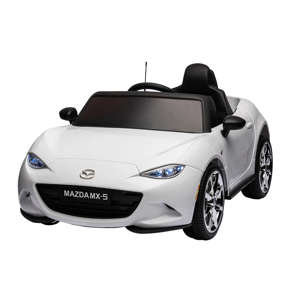 12V Mazda MX-5 Electric Car for Kids with Parent Remote Control, Lights, Music - Ohberri