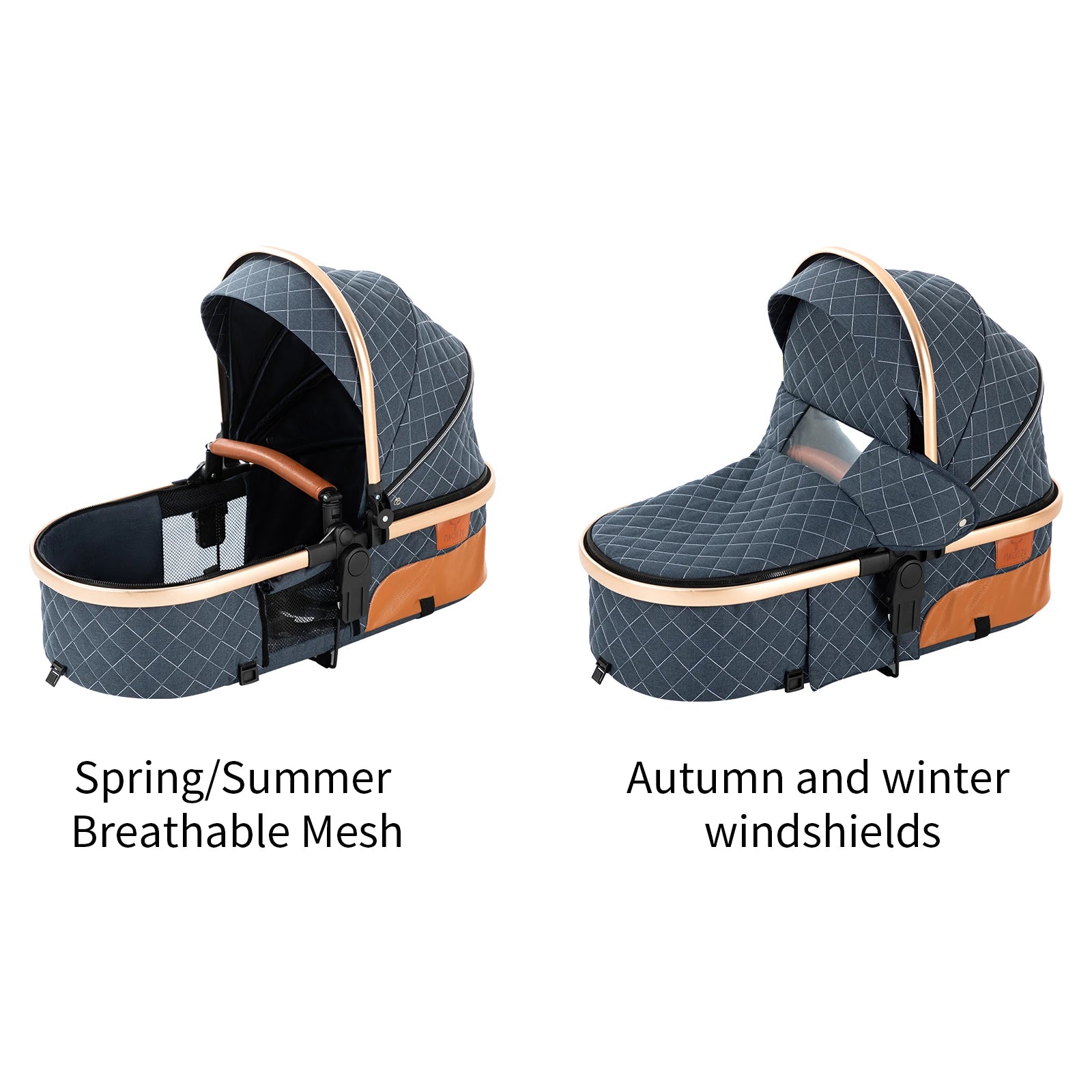 3 in 1 Baby Stroller - Ohberri