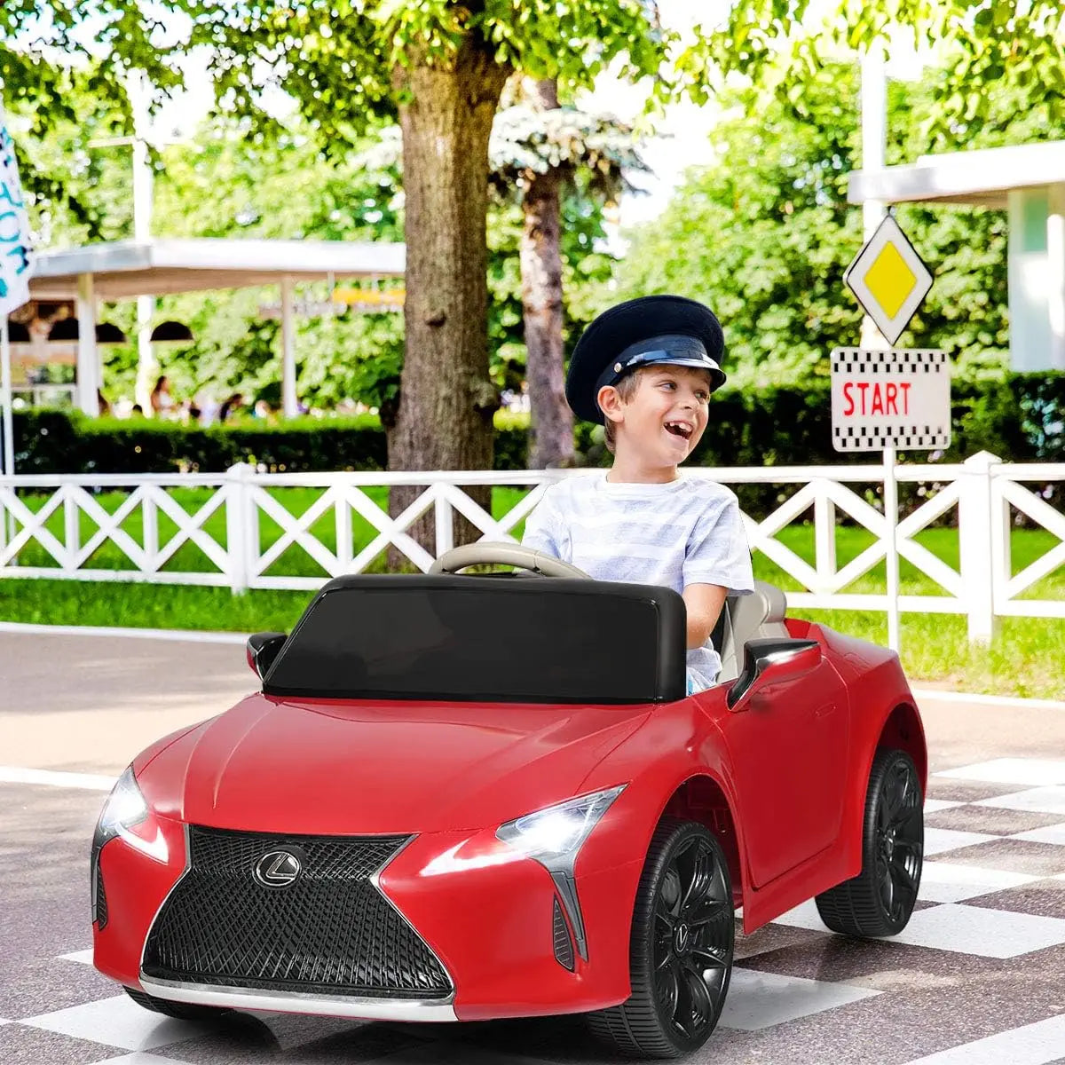 Lexus LC500, 12V Battery Powered Car w/Remote Control - Ohberri