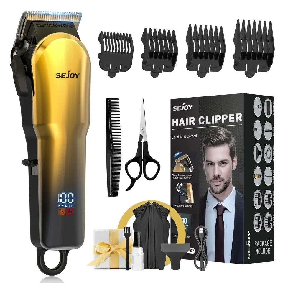 Clippers for Men, Professional Hair Trimmer Ohberri