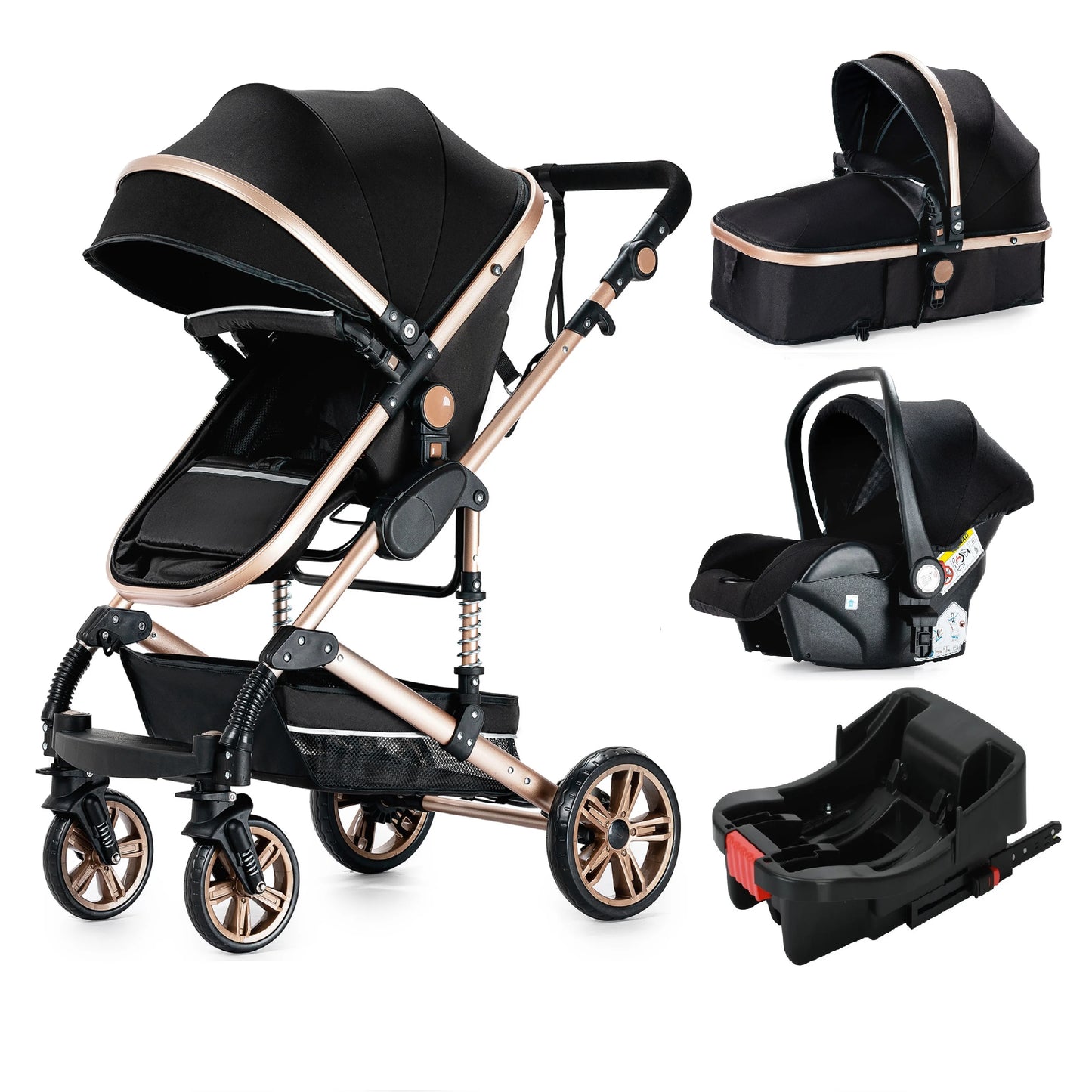 3 in 1 baby  stroller - Ohberri