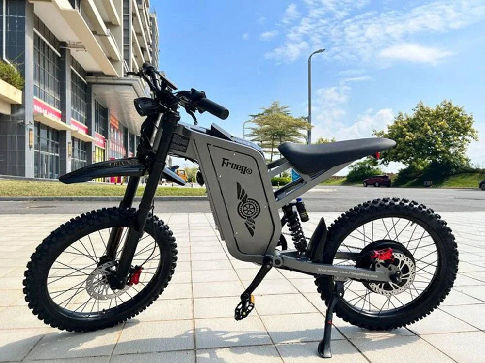 6000W Brushless Gearless Motors 30AH Lithium Battery Speed 90Kmh Electric Dirt Bike - Ohberri