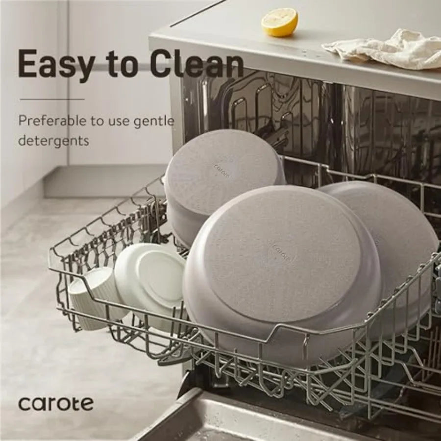 35pcs Pots and Pans Set Non Stick Cookware Set with Removable Handles for Oven Safe up to 450F Ohberri