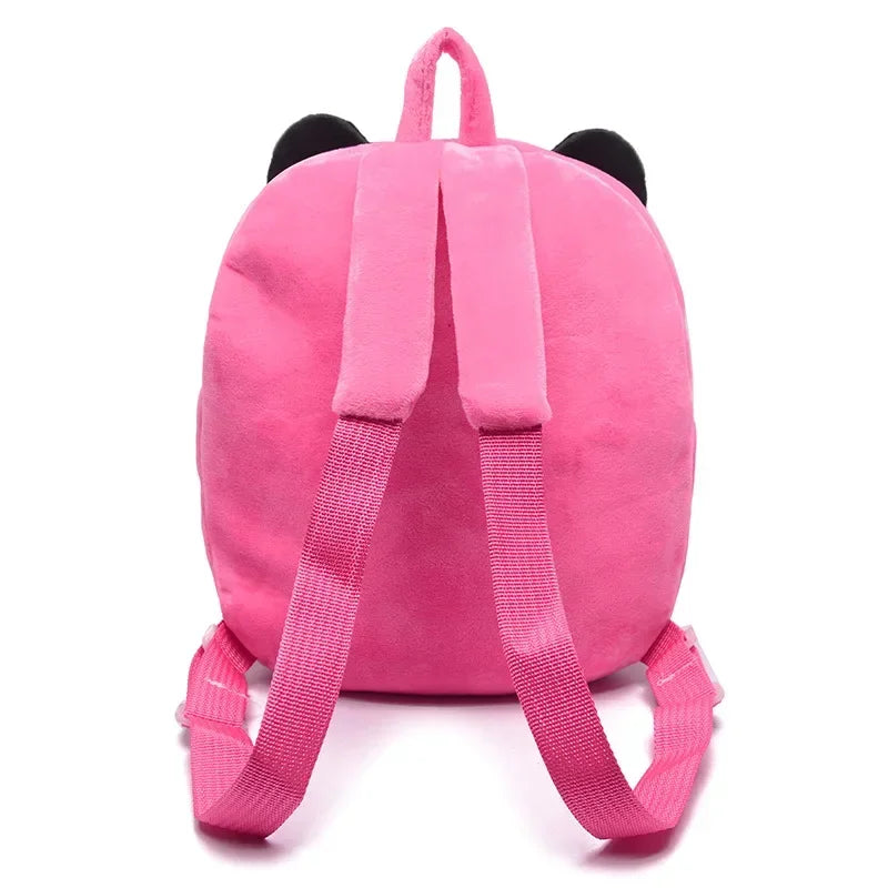 Hello Kitty KT Mickey Mouse Cat Cartoon PP Cotton Short Plush Doll Kindergarten Children Backpack Boys Girls Schoolbag - Ohberri