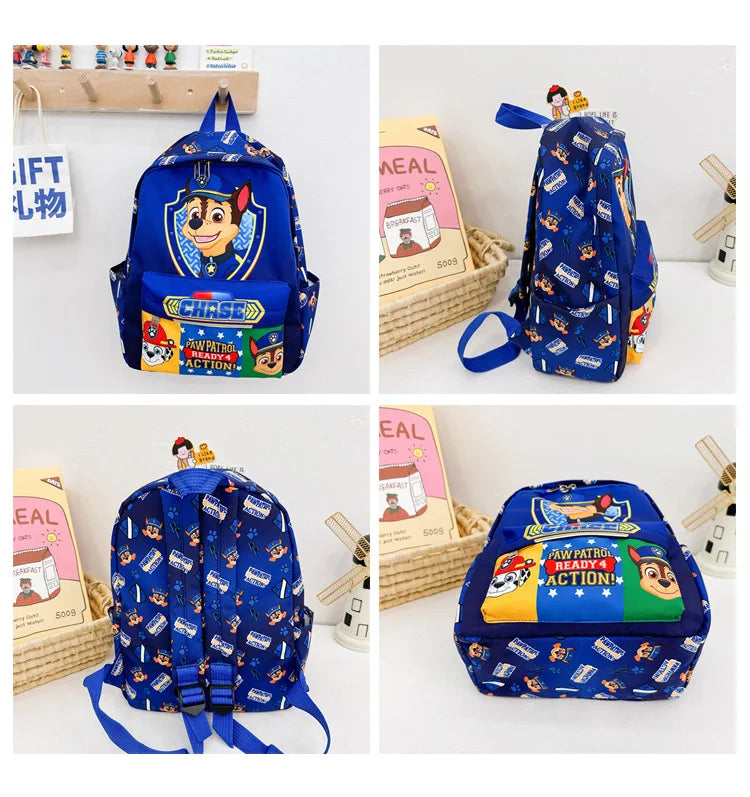 Original PAW Patrol Children School Bag Cute Dogs Fashion Boy Girl Backpack Kids Kindergarten Backpacks Chase Skye Baby Gift - Ohberri