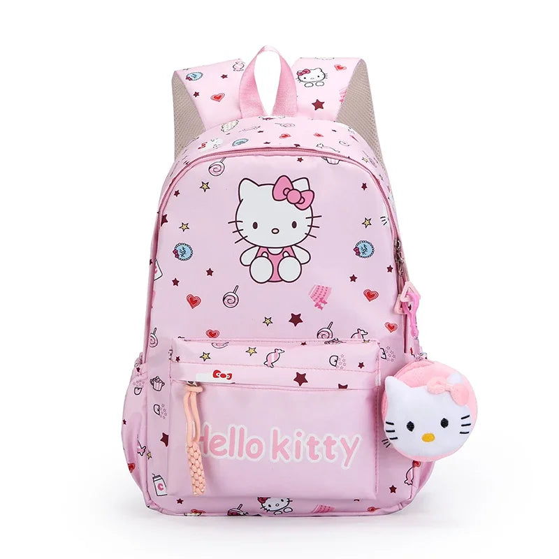 Hello Kitty Sanrio Backpack, Kuromi Cinnamoroll Cute Daypack, Cartoon Anime Schoolbag Bag, Girl Casual Travel Commute Knapsack - Ohberri