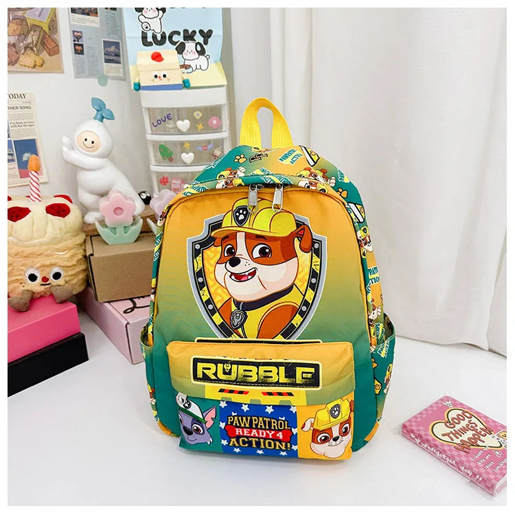 Original PAW Patrol Children School Bag Cute Dogs Fashion Boy Girl Backpack Kids Kindergarten Backpacks Chase Skye Baby Gift - Ohberri