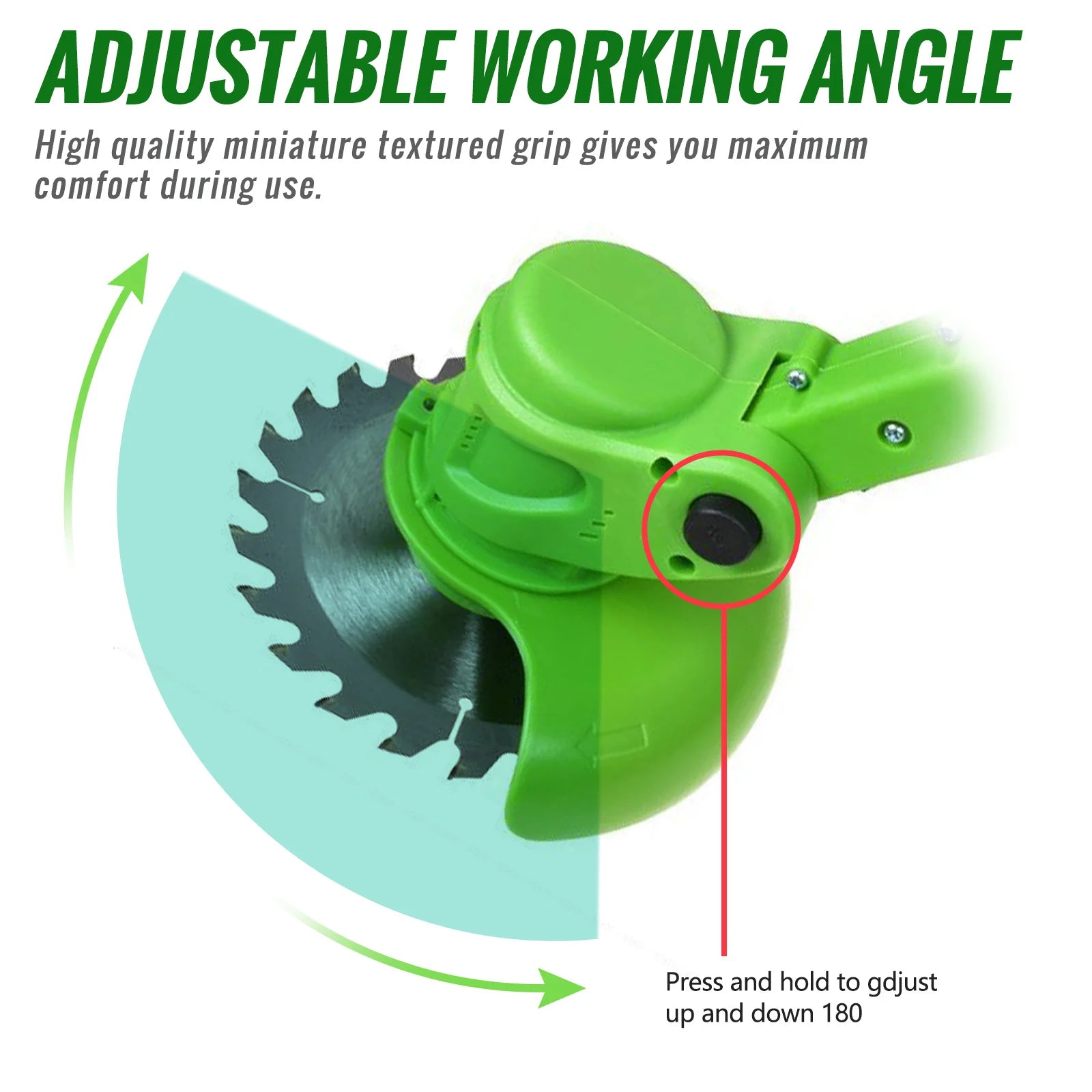 Weed Trimmer Lawn Electric Brushles 2-in-1 Cordless String Grass Trimmer Cutter Fast Charger With 2 xBattery for Yard Garden - Ohberri