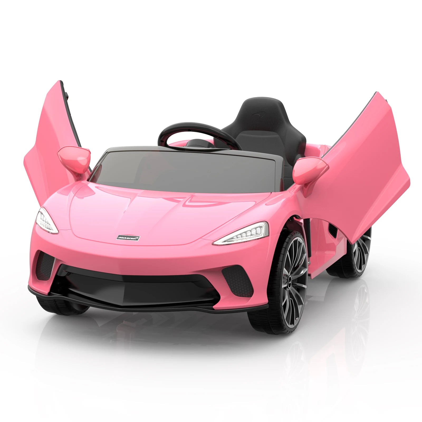 12V Licensed McLaren Battery Powered Sports Car with 2 Speeds, Parent Control - Ohberri