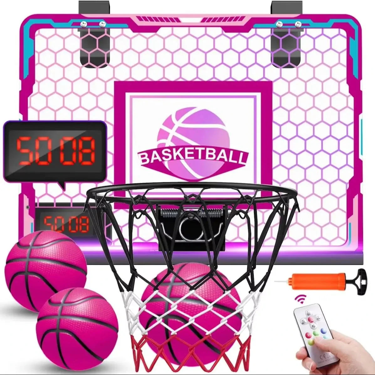 Basketball Hoop Mini Scoreboard for Girls Ohberri