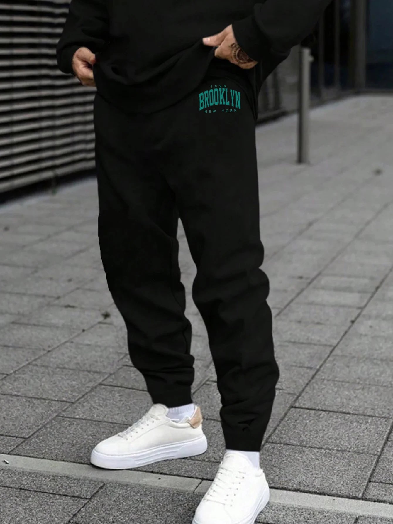 Mens Tracksuit Printing Casual Sweatshirt Outdoors Sports Jogging Clothing Ohberri