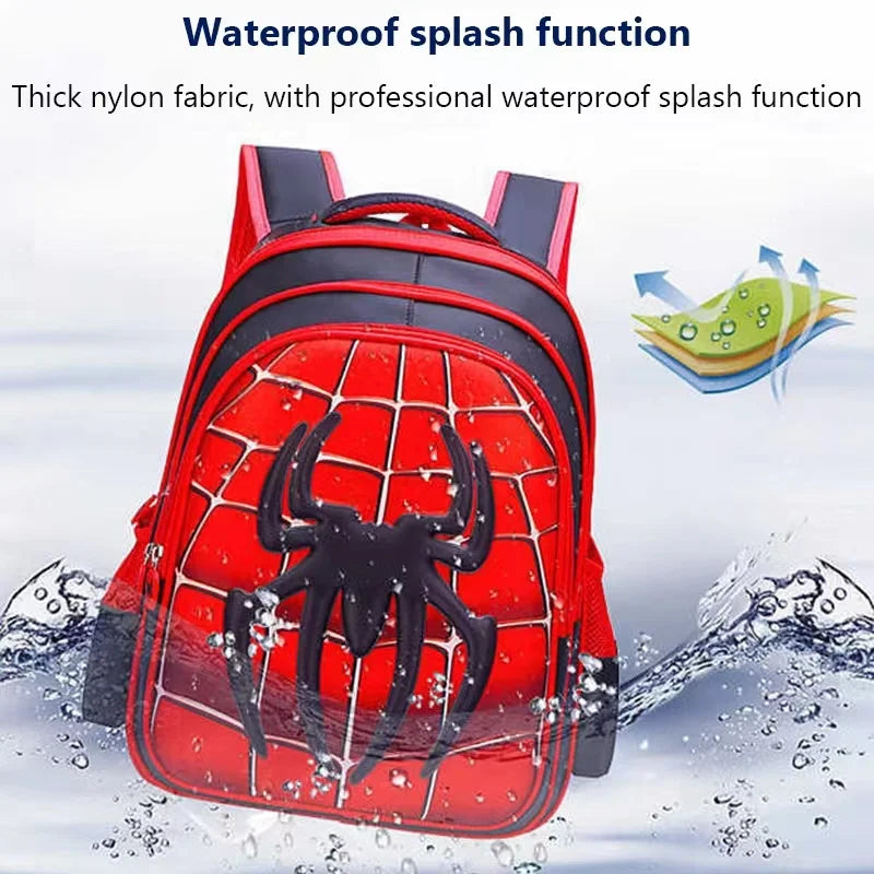 Spider King 3D Kids Backpack - Durable and Stylish Design! Ohberri