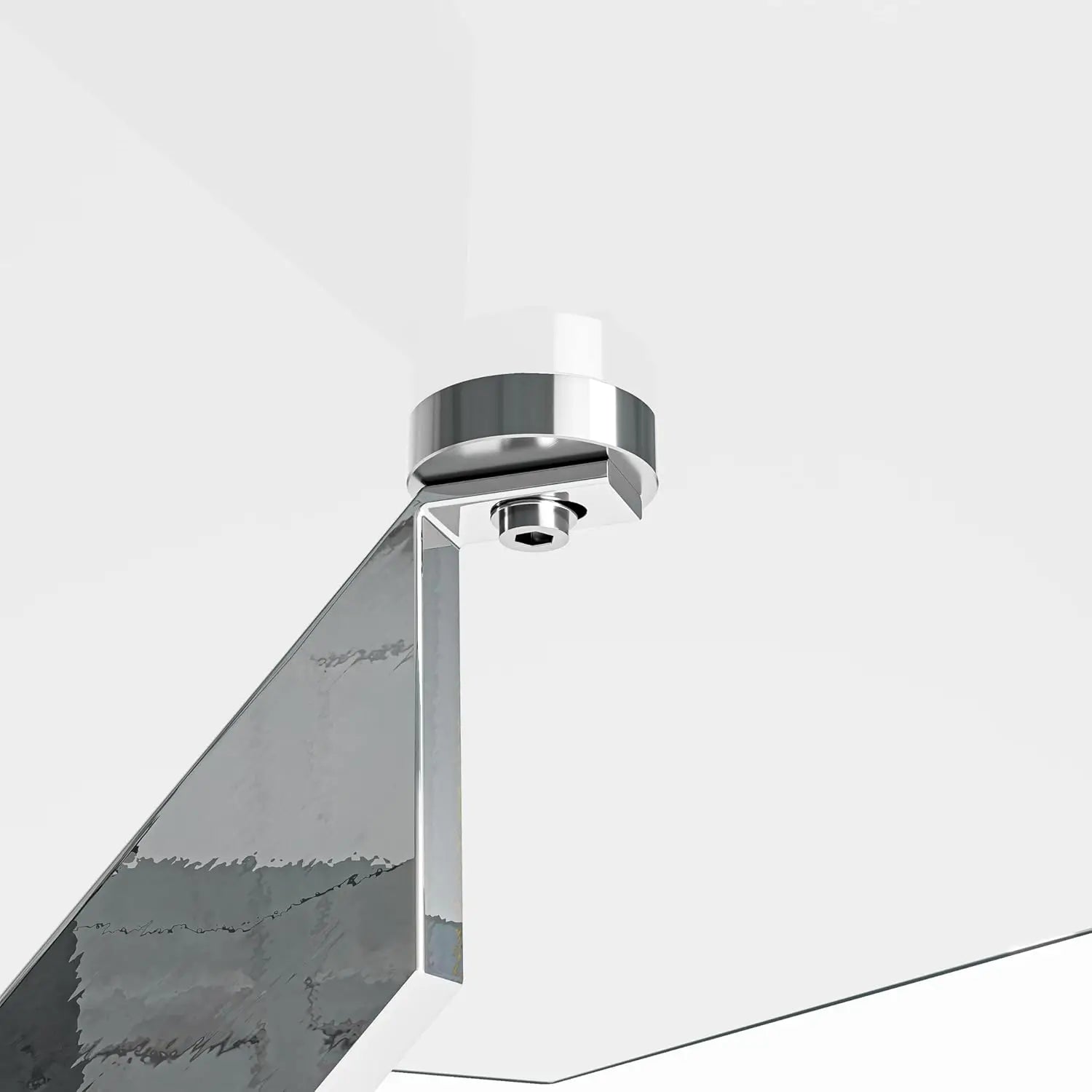 5 Piece Dining Table Set,Tempered Glass Dining Table Set for 4 Kitchen Table Set with 4 Upholstered Chairs for Dining Room - Ohberri