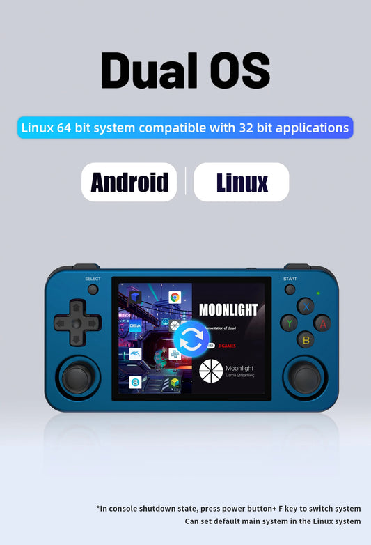 Aluminium Alloy CNC Support Dual OS Android 11+Linux, 5G WiFi 4.2 Bluetooth 3.5 Inch IPS - Ohberri