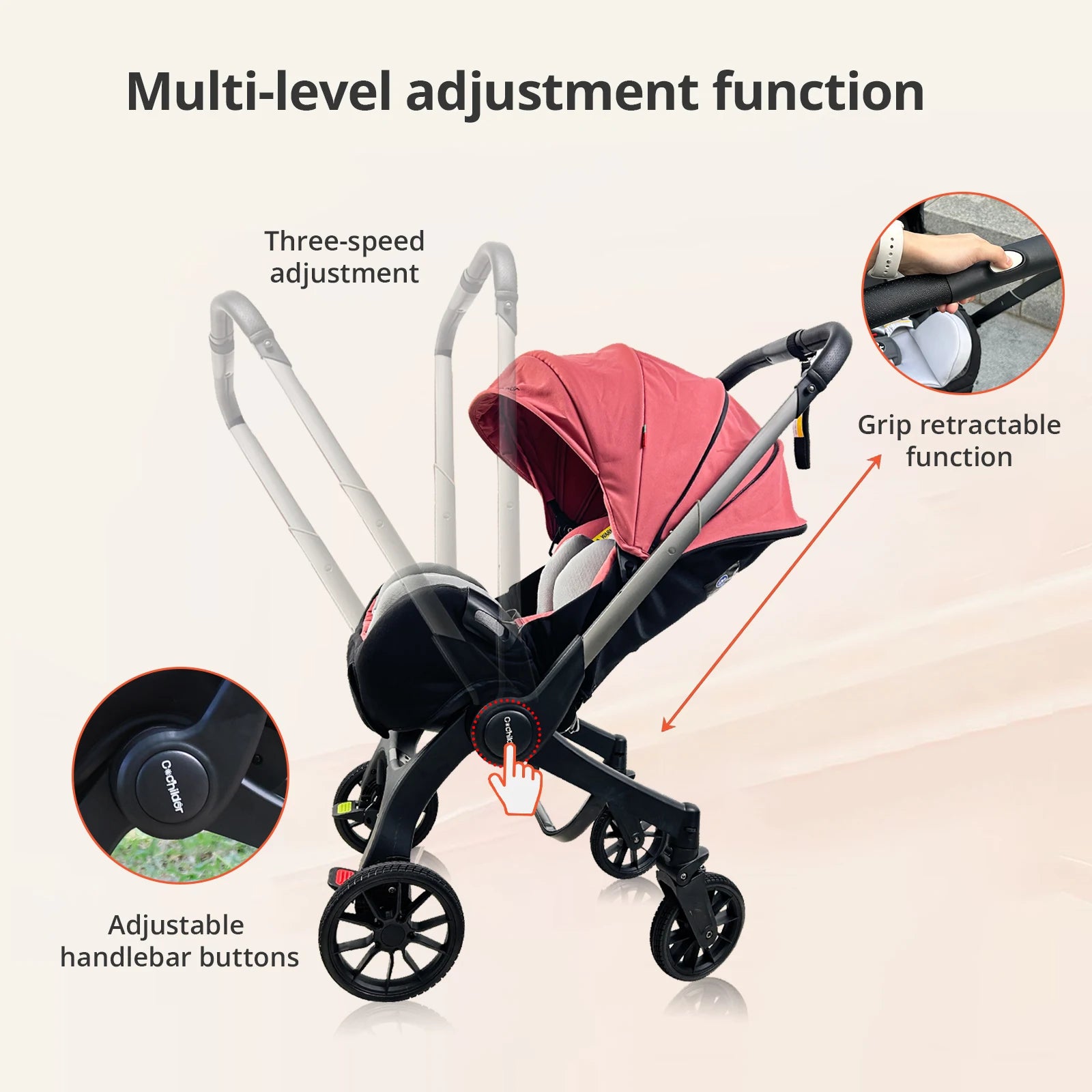 Baby stroller - Ohberri