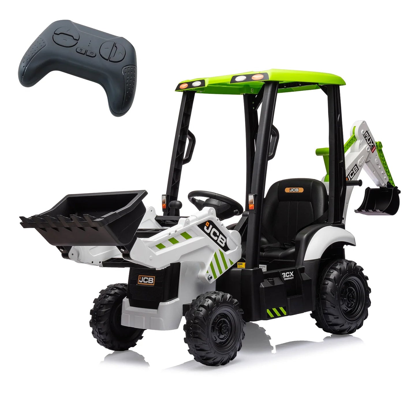4 in 1 Ride on Excavator & Bulldozer With Remote Control Ohberri