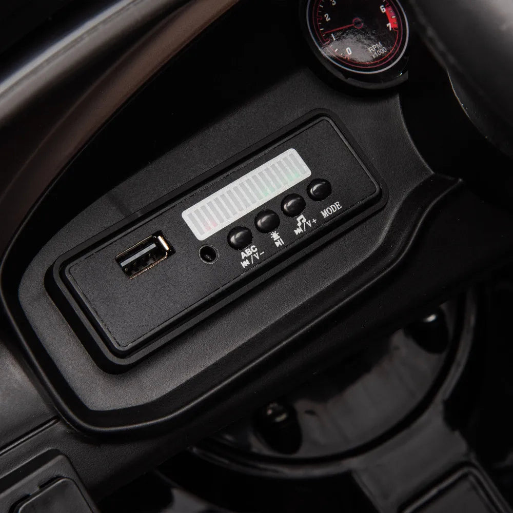 Licensed Dodge Charger,12v Kids ride on police car W/ Remote Control Ohberri