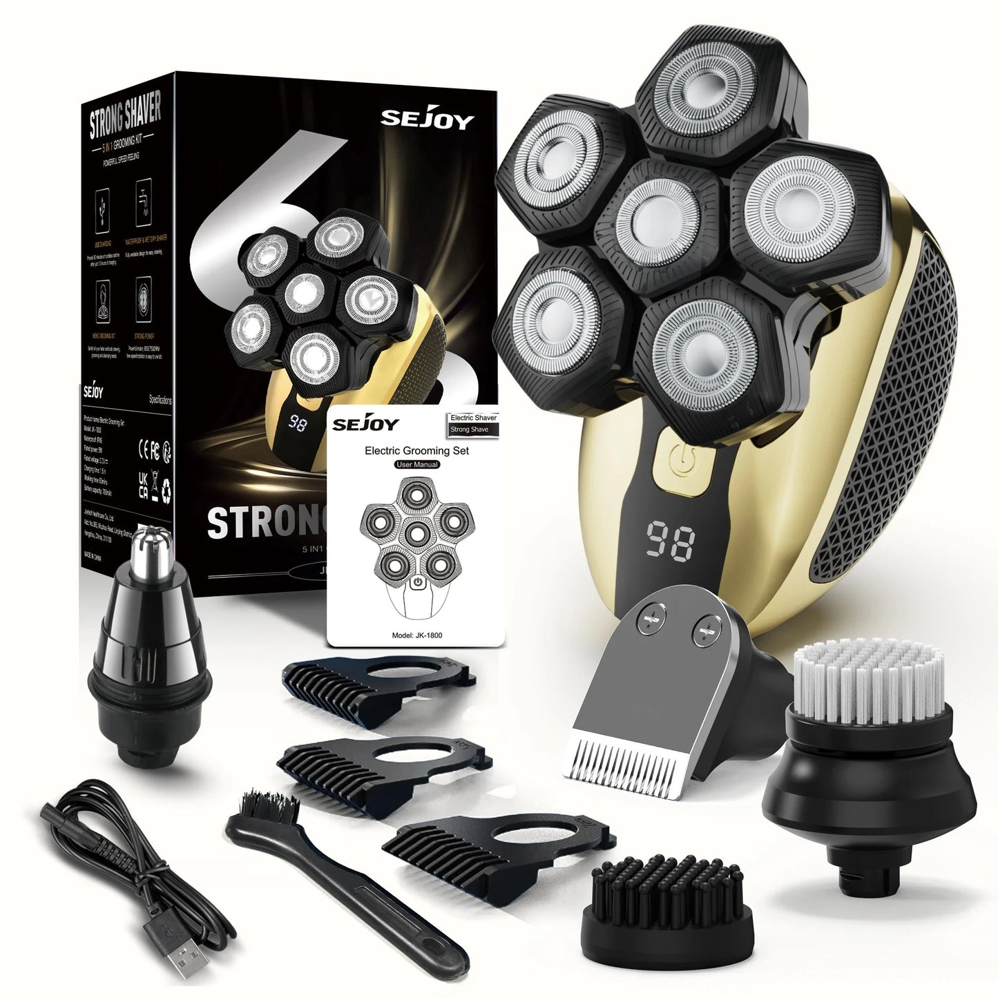6D Floating Head Shavers for Men Ohberri