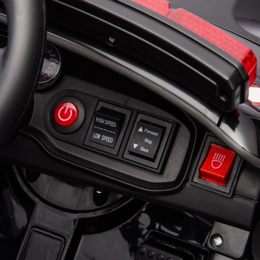 Licensed Dodge Charger,12v Kids ride on police car W/ Remote Control Ohberri