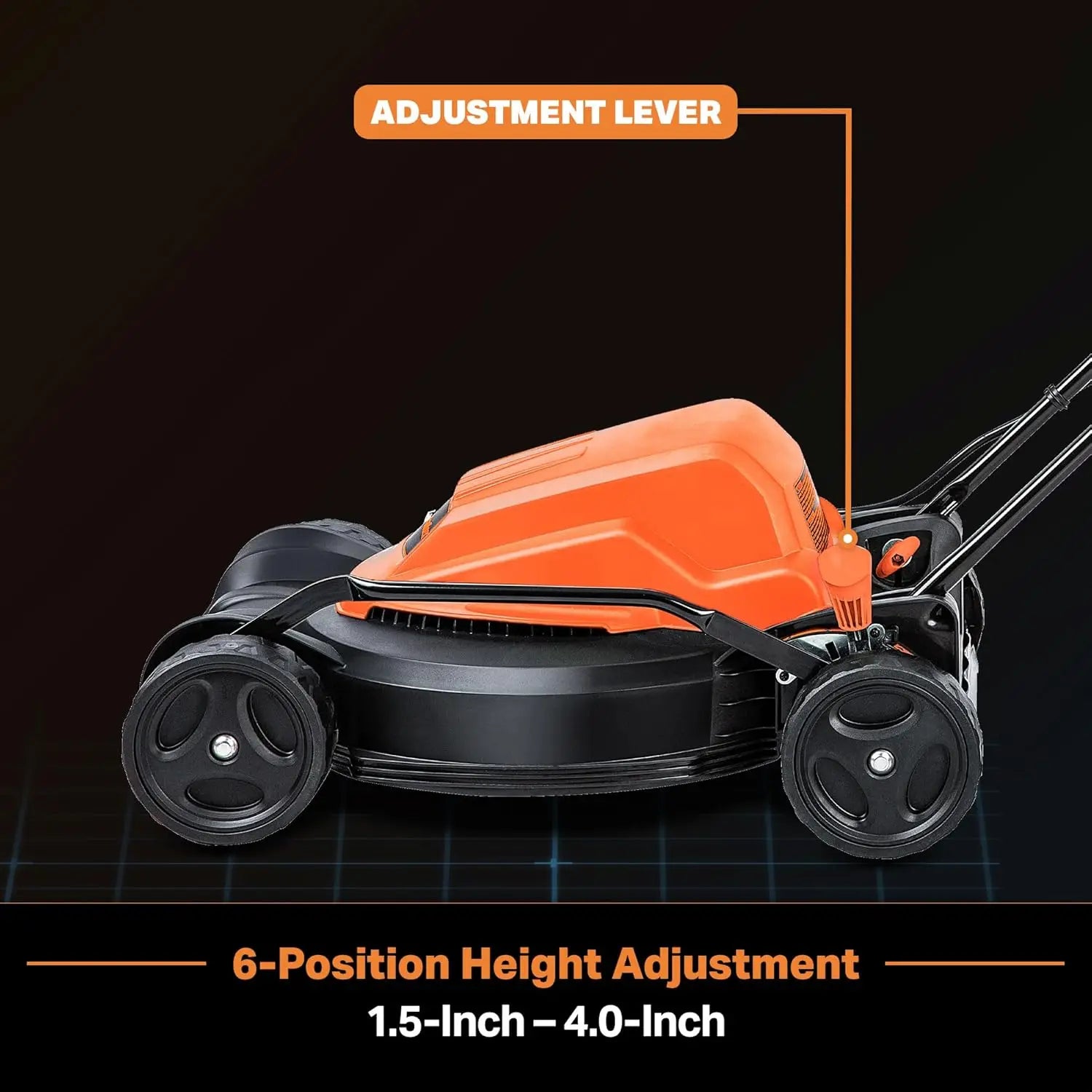 ME1218X Electric Lawn Mower 12AMP 19-Inch - Ohberri