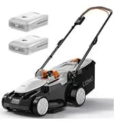 Cordless Lawn Mower 13 Inch, U20 Handy+ 20V Electric Lawn Mowers for Garden, Yard and Farm, 5 Heights Adjustment, Light Weight,4 - Ohberri