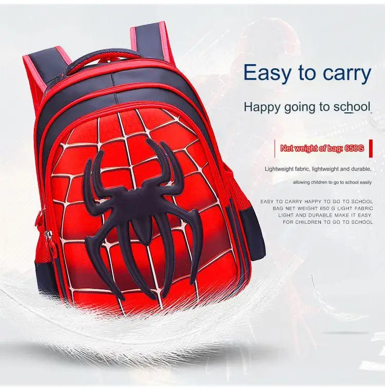 Spider King 3D Kids Backpack - Durable and Stylish Design! Ohberri