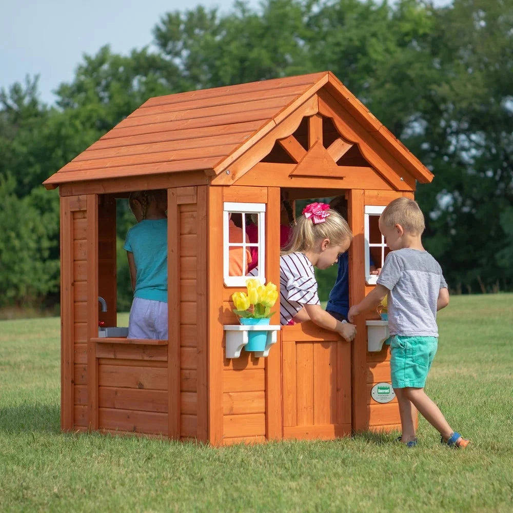 Playhouse Cedar Wooden Outdoor Ohberri