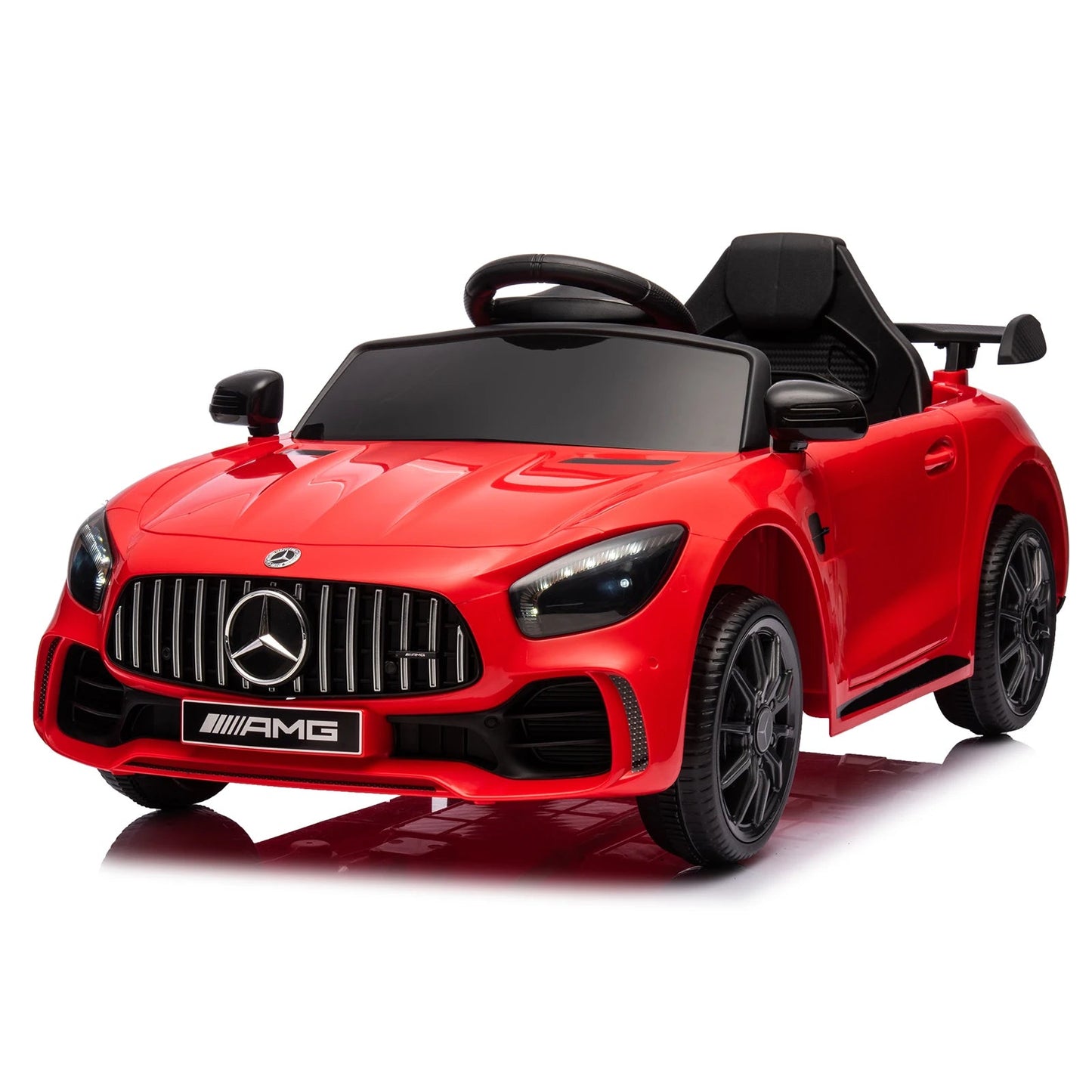 Dual Drive 12V 4.5Ah with 2.4G Remote Control Mercedes-Benz Sports Car Red Ohberri