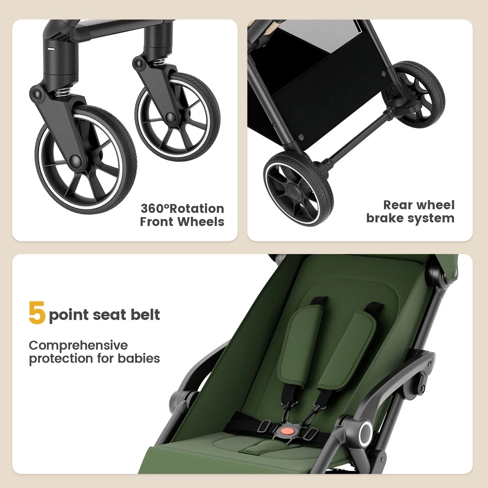 Lightweight stroller - Ohberri