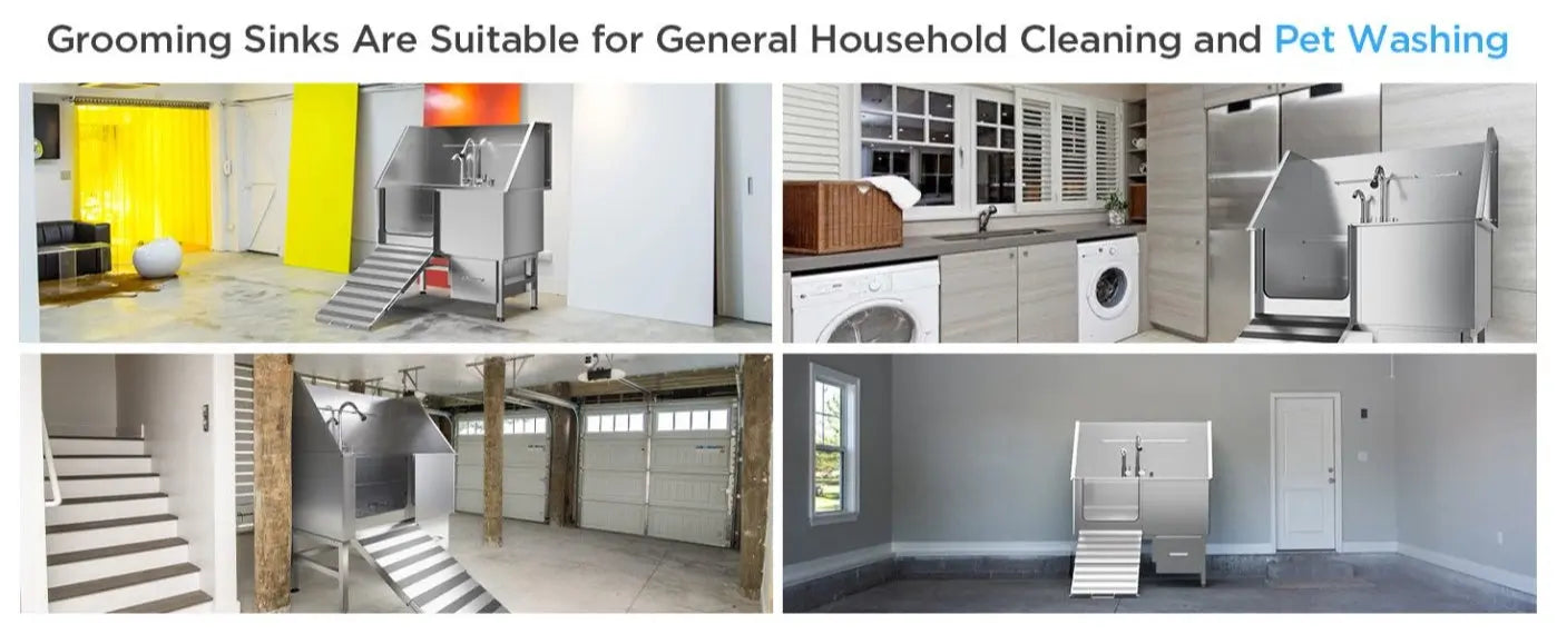 Stainless Steel Dog Bath Table My Store