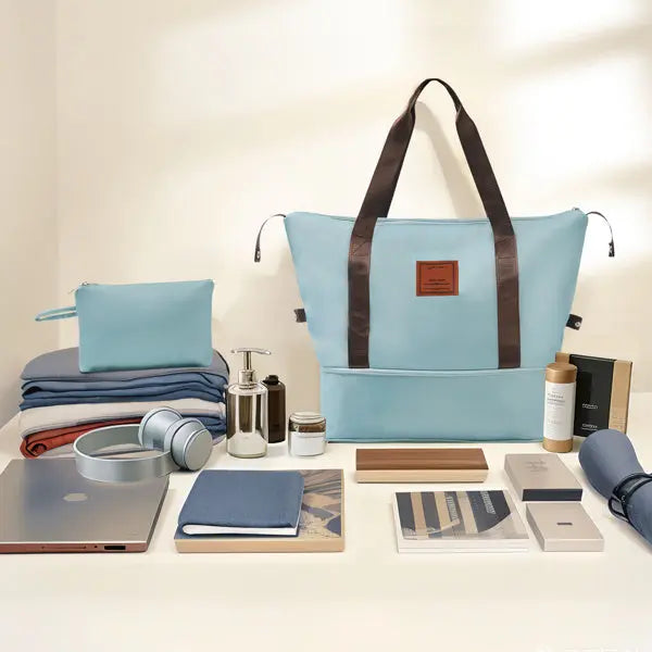 New Luggage Set With 3 ABS Hard Shells Inkedjoy